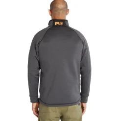Timberland Pro Men's Reaxion 1/4 Athletic Fleece Jacket -Charcoal- TB0A55RVCV9