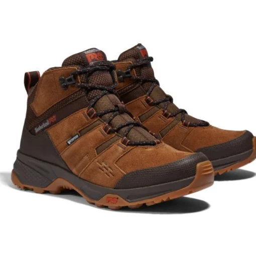 Timberland Pro Men's Switchback Lt Soft Toe Work Boot -Brown- TB0A2CCH214
