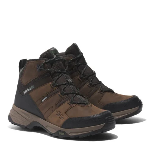 Timberland Pro Men's Switchback Lt Soft Toe WP Hiker Work Boot - Brown - TB0A5U7K214