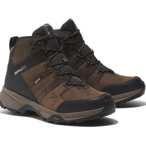 Timberland Pro Men's Switchback LT Soft Toe WP Work Boot- Brown- TB1A5U7K214