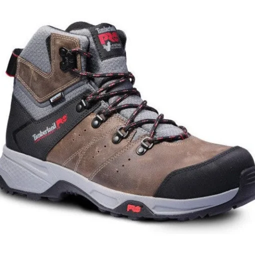 Timberland Pro Men's Switchback Comp Toe WP Work Boot- Brown- TB1A5SZ3214