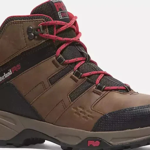 Timberland Pro Men's Switchback LT Steel Toe Work Boot -Brown- TB0A6183214