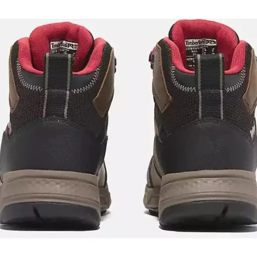 Timberland Pro Men's Switchback LT Steel Toe Work Boot -Brown- TB0A6183214