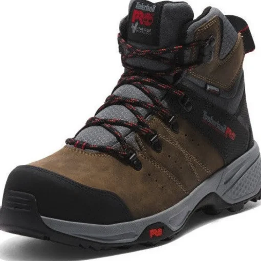 Timberland Pro Men's Switchback Comp Toe WP Work Boot- Brown- TB1A5SZ3214