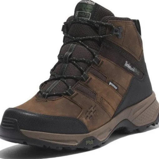 Timberland Pro Men's Switchback LT Soft Toe WP Work Boot- Brown- TB1A5U7K214
