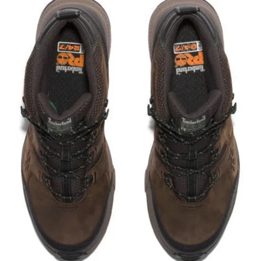 Timberland Pro Men's Switchback LT Soft Toe WP Work Boot- Brown- TB1A5U7K214