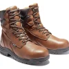 Timberland PRO Men's TiTAN 8" Alloy Toe WP Work Boot Brown TB147019210