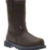 Wolverine Men's 10" Floorhand WP Wellington Work Boot - Brown - W10682