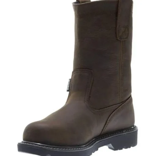 Wolverine Men's 10" Floorhand WP Wellington Work Boot - Brown - W10682