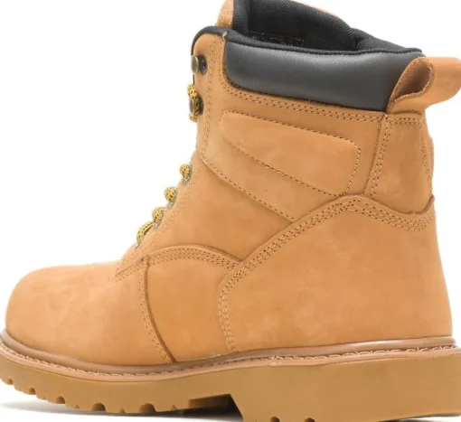 Wolverine Men's 6" Floorhand WP Steel Toe Work Boot - Wheat- W10632