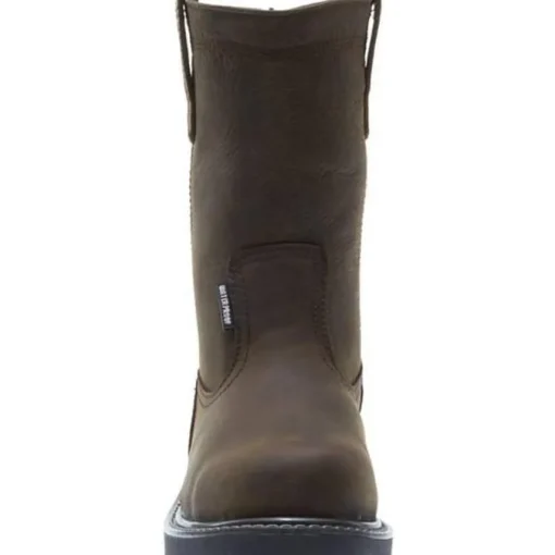 Wolverine Men's 10" Floorhand WP Wellington Work Boot - Brown - W10682
