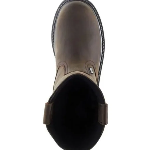 Wolverine Men's 10" Floorhand WP Wellington Work Boot - Brown - W10682