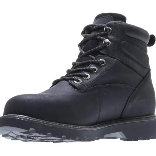Wolverine Men's 6" Floorhand Stl Toe WP Work Boot - Brown - W10691