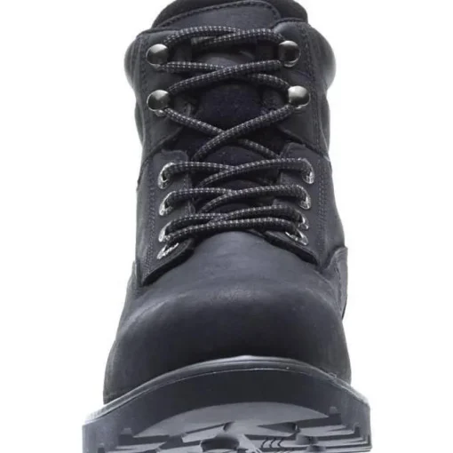 Wolverine Men's 6" Floorhand Stl Toe WP Work Boot - Brown - W10691