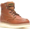 Wolverine Men's 6" Soft Toe WP Work Boot - Tan - W08288