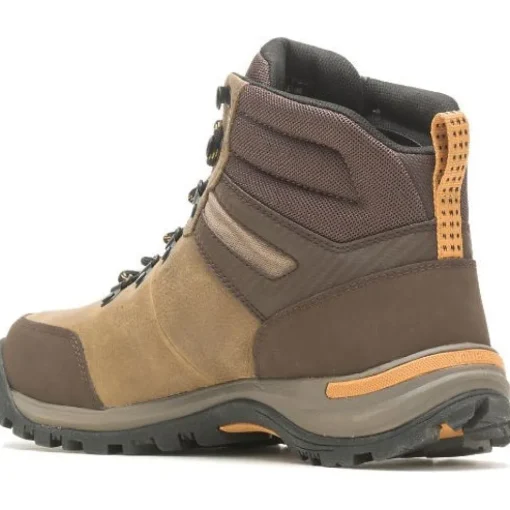 Wolverine Men's Chisel 6" Steel Toe WP Slip Resist Work Boot -Gravel- W231047