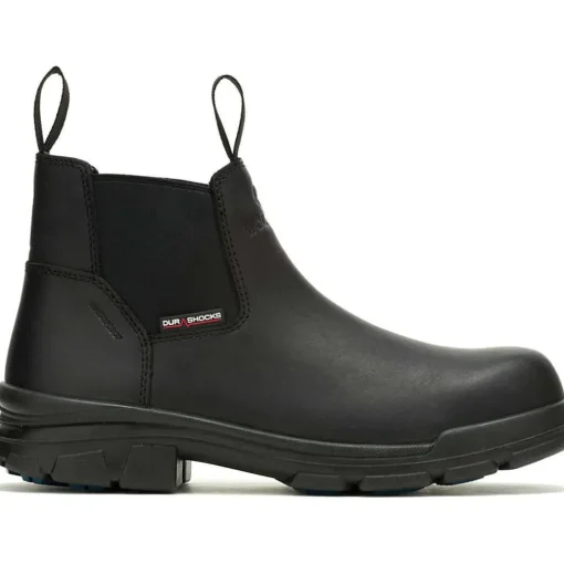 Wolverine Men's Durashocks Icon Soft Toe WP Romeo Work Boot -Black- W240046