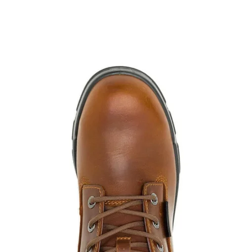 Wolverine Men's Durashocks SR Icon 6" Comp Toe WP Work Boot -Tan- W241100