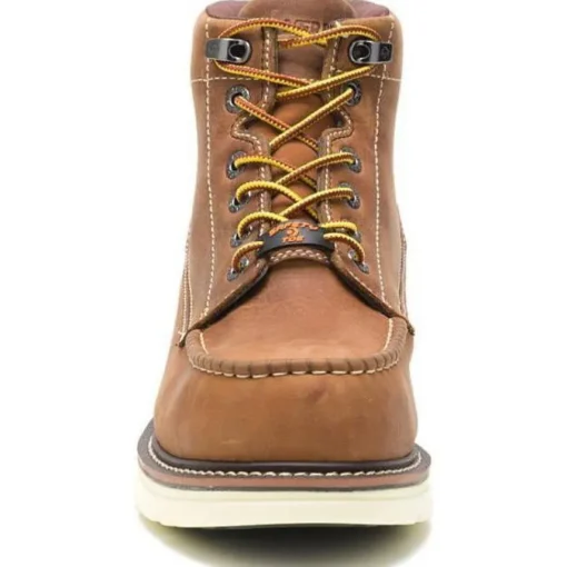 Wolverine Men's I-90 Durashock 6" Comp Toe WP Wedge Work Boot - Tan - W201097
