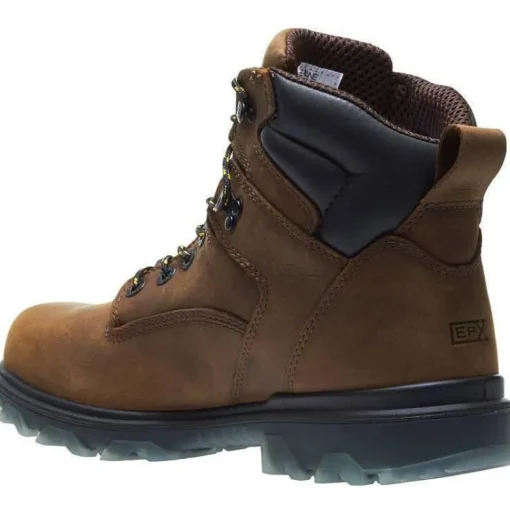 Wolverine Men's I-90 EPX Carbonmax Safety Toe WP Work Boot Brown W10788
