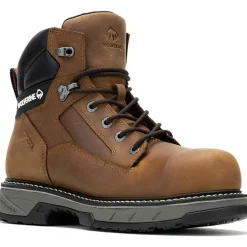 Wolverine Men's Reforce 6" Carbonmax Comp Toe WP Work Boot- Cashew- W241023