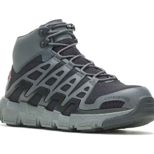 Wolverine Men's Rev Vent Durashocks Carbon Toe Boot - Charcoal - W211018