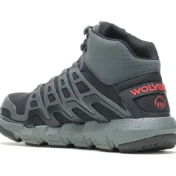 Wolverine Men's Rev Vent Durashocks Carbon Toe Boot - Charcoal - W211018