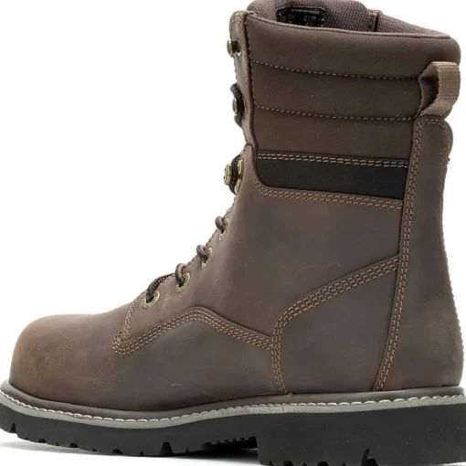 Wolverine Men's Revival 8" Comp Toe WP Work Boot- Brown- W241019