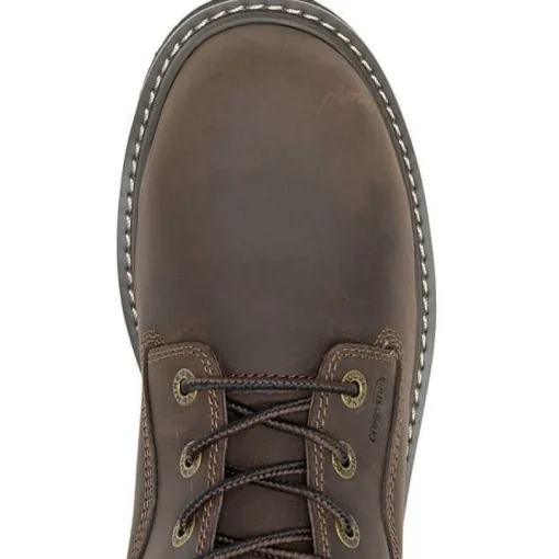 Wolverine Men's Revival 8" Comp Toe WP Work Boot- Brown- W241019