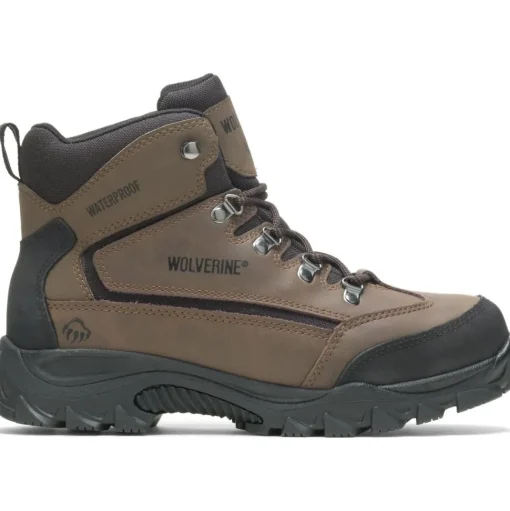 Wolverine Men's Spencer Waterproof Hiking Boot - Brown/Black - W05103