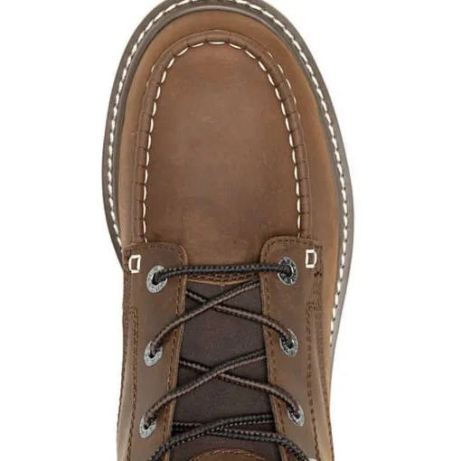 Wolverine Men's Trade 6" Soft Toe Wedge Unlined Work Boot- Brown- W240012