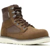 Wolverine Men's Trade Canvas 6" Comp Toe Wedge Work Boot- Brown- W241062