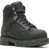 Wolverine Women's Hellcat UltraSpring 6" WP Work Boot - Black - W211156