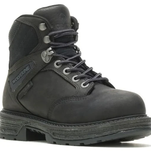 Wolverine Women's Hellcat UltraSpring 6" WP Work Boot - Black - W211156