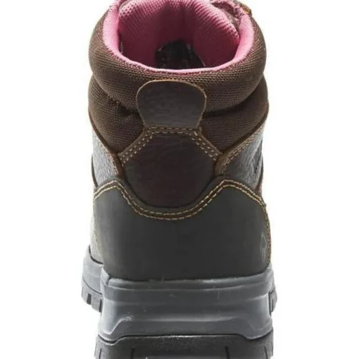 Wolverine Women's Piper 6" Comp Toe WP EH Work Boot - Brown - W10180