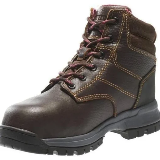 Wolverine Women's Piper 6" Comp Toe WP EH Work Boot - Brown - W10180