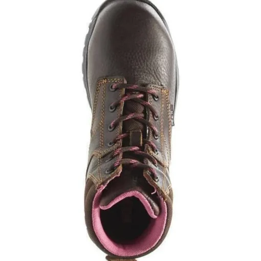 Wolverine Women's Piper 6" Comp Toe WP EH Work Boot - Brown - W10180
