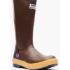Xtratuf Men's Legacy 15" WP Slip Resist Rubber Work Boot -Brown- XML900