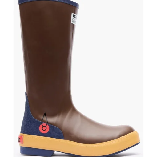 Xtratuf Men's Legacy 15" WP Slip Resist Rubber Work Boot -Brown- XML900