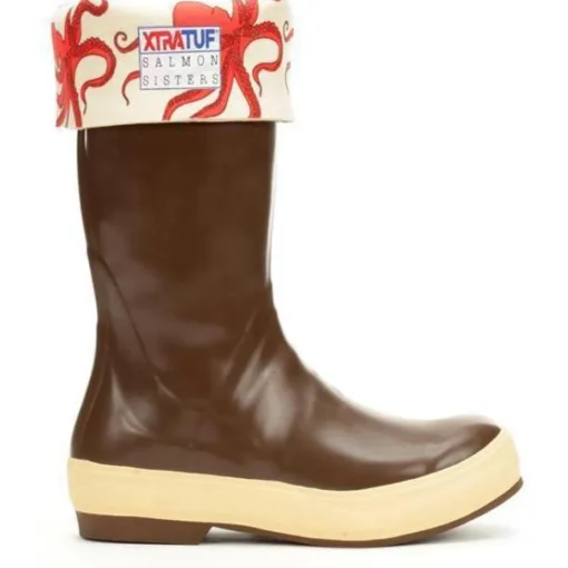 Xtratuf Women's 15" Salman Sisters Legacy WP Rubber Fisher Boot- Copper- 22490