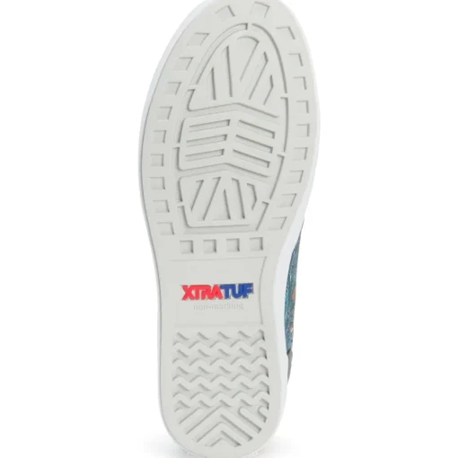 Xtratuf Women's Fishe®Wear Leather Sharkbyte WP Deck Shoe - Gray- XSW-7GG