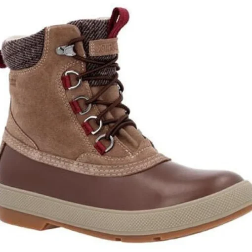 Xtratuf Women's Legacy Lte WP Lace Slip Resist Work Boot -Brown- XWLT900