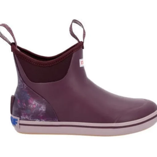 Xtratuf Women's Trolling Pack 6" WP Ankle Deck Boot -Purple- XWAB5TP