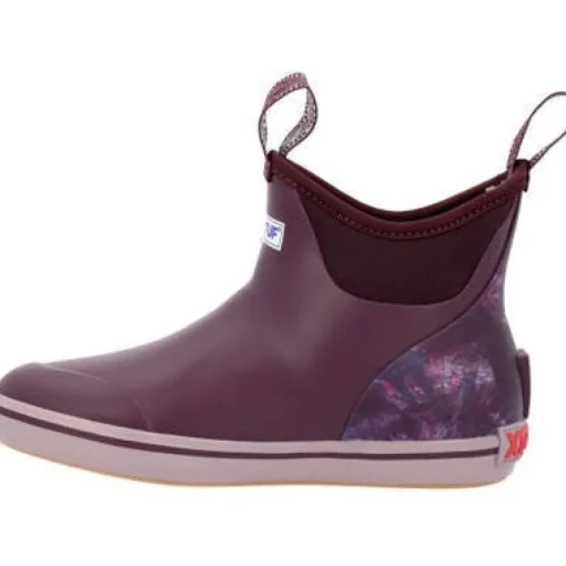 Xtratuf Women's Trolling Pack 6" WP Ankle Deck Boot -Purple- XWAB5TP