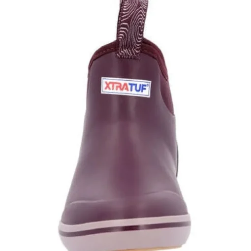 Xtratuf Women's Trolling Pack 6" WP Ankle Deck Boot -Purple- XWAB5TP
